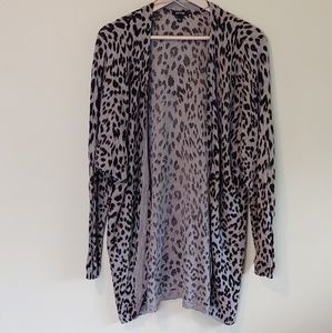 Apt 9 Animal Print long Cartigan